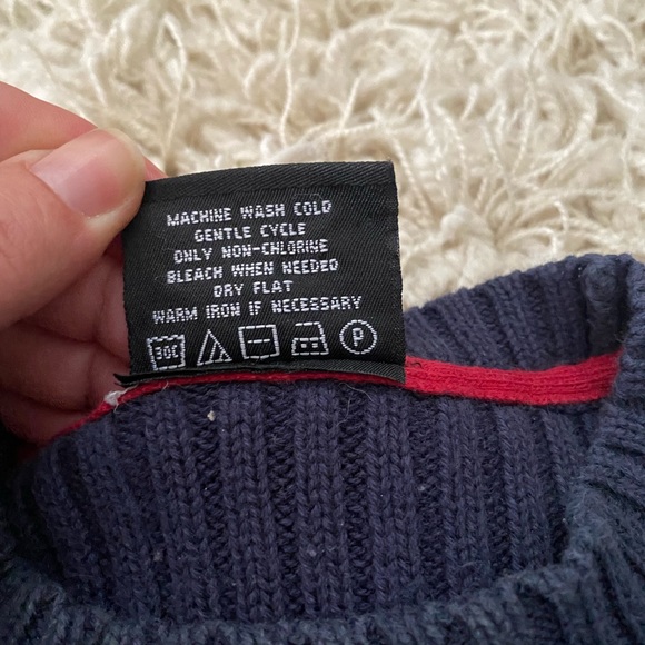 Polo by Ralph Lauren Ladies Polo Jeans Company Flag Sweater - Picture 7 of 8